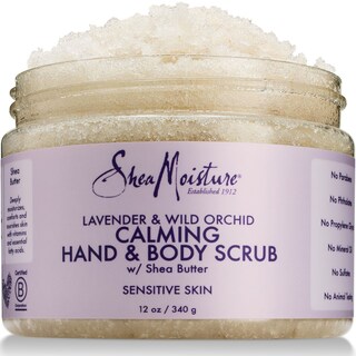 Foto 4 | Exfoliante Para Manos Y Cuerpo Sheamoisture Lavanda Y Orquídea Silvestre 350 Ml - Venta Internacional.