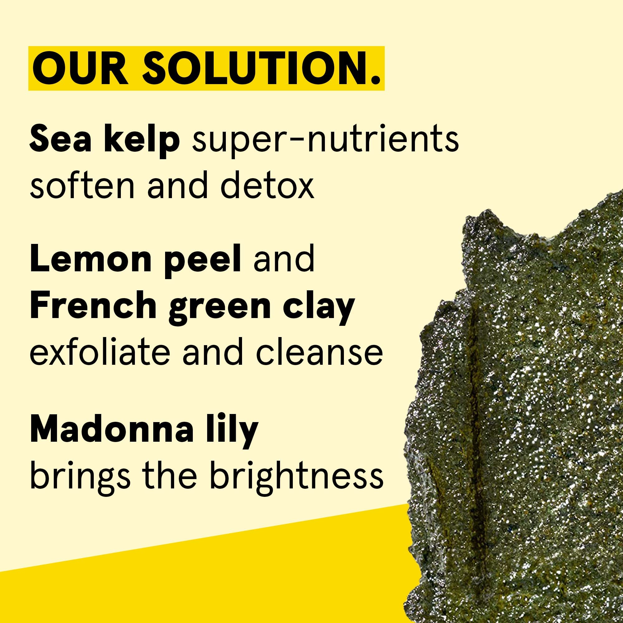 Foto 4 pulgar | Exfoliante Facial Acure Brightening Sea Kelp & French Green Clay - Venta Internacional.