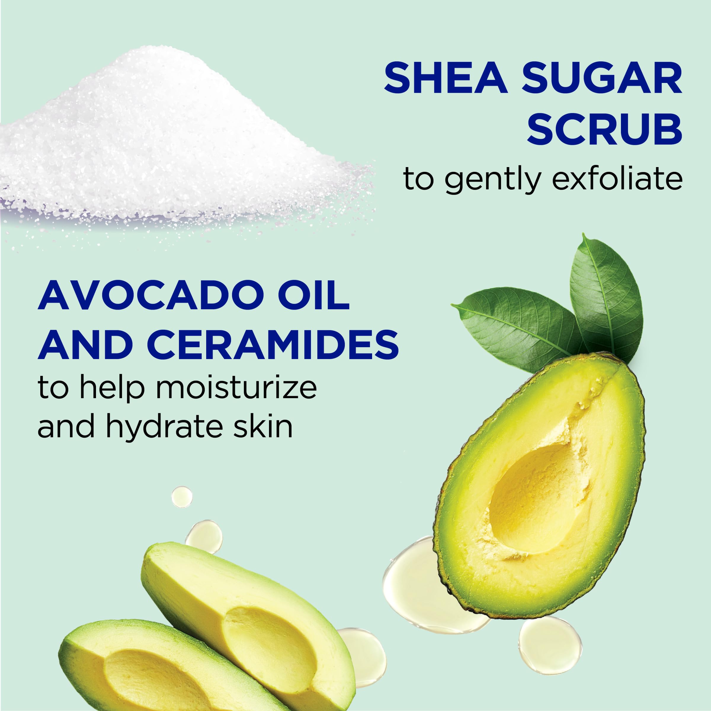 Foto 3 pulgar | Exfoliante De Azúcar Dr. Teal's Con Ceramidas Y Aceite De Aguacate 560 Ml (x3) - Venta Internacional.