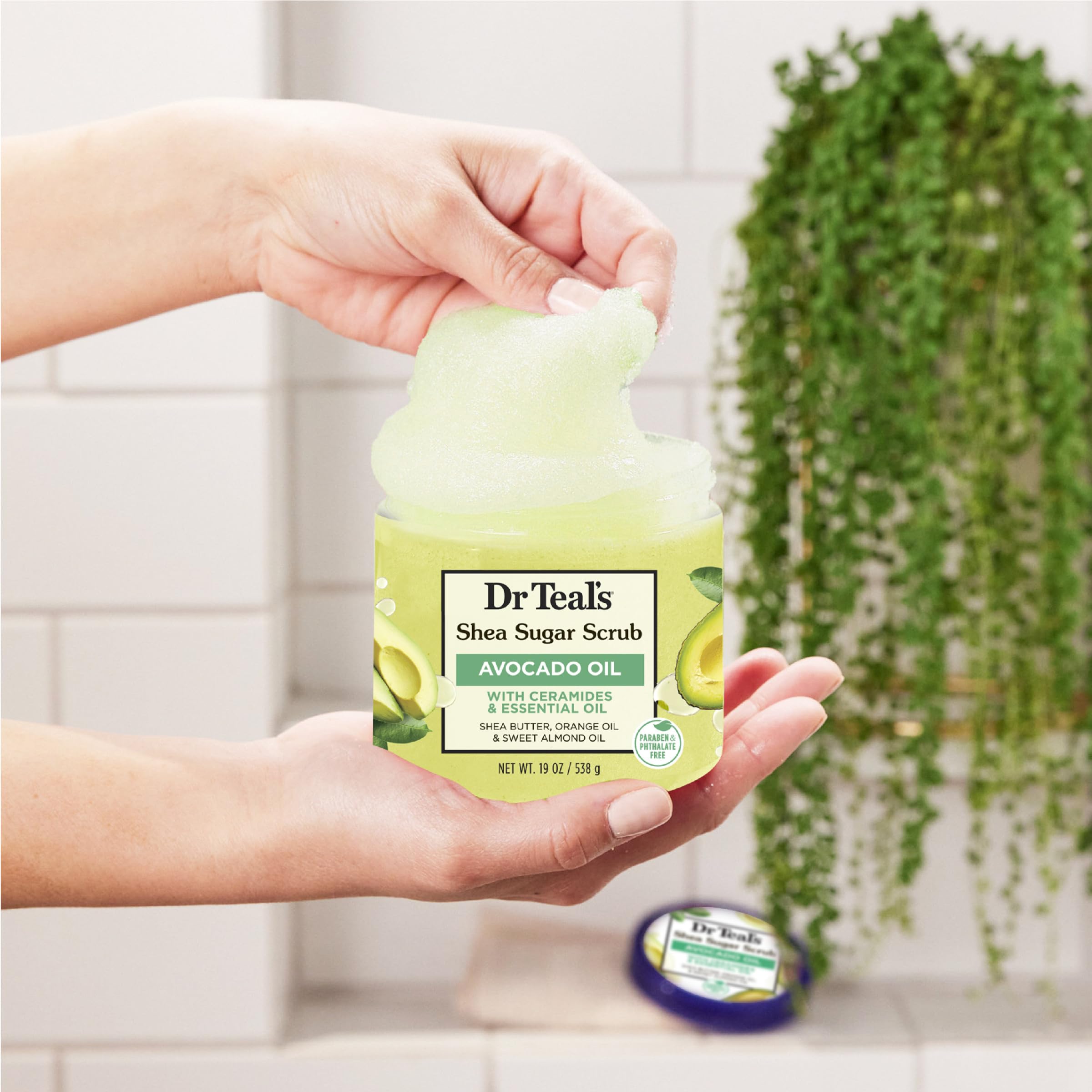 Foto 6 pulgar | Exfoliante De Azúcar Dr. Teal's Con Ceramidas Y Aceite De Aguacate 560 Ml (x3) - Venta Internacional.