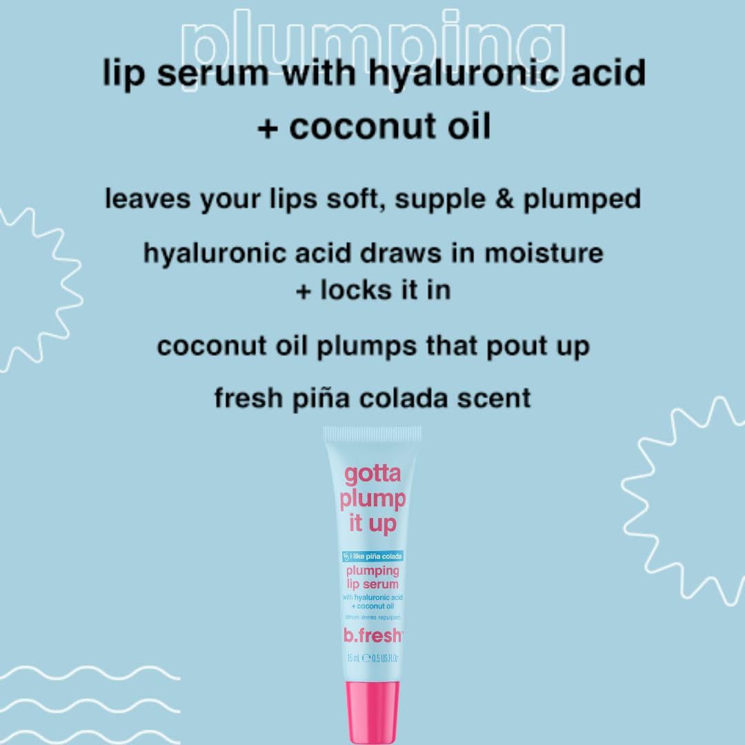 Foto 4 pulgar | Sérum Labial B.tan Gotta Plump It Up Con Ácido Hialurónico Y Aceite De Coco - Venta Internacional.