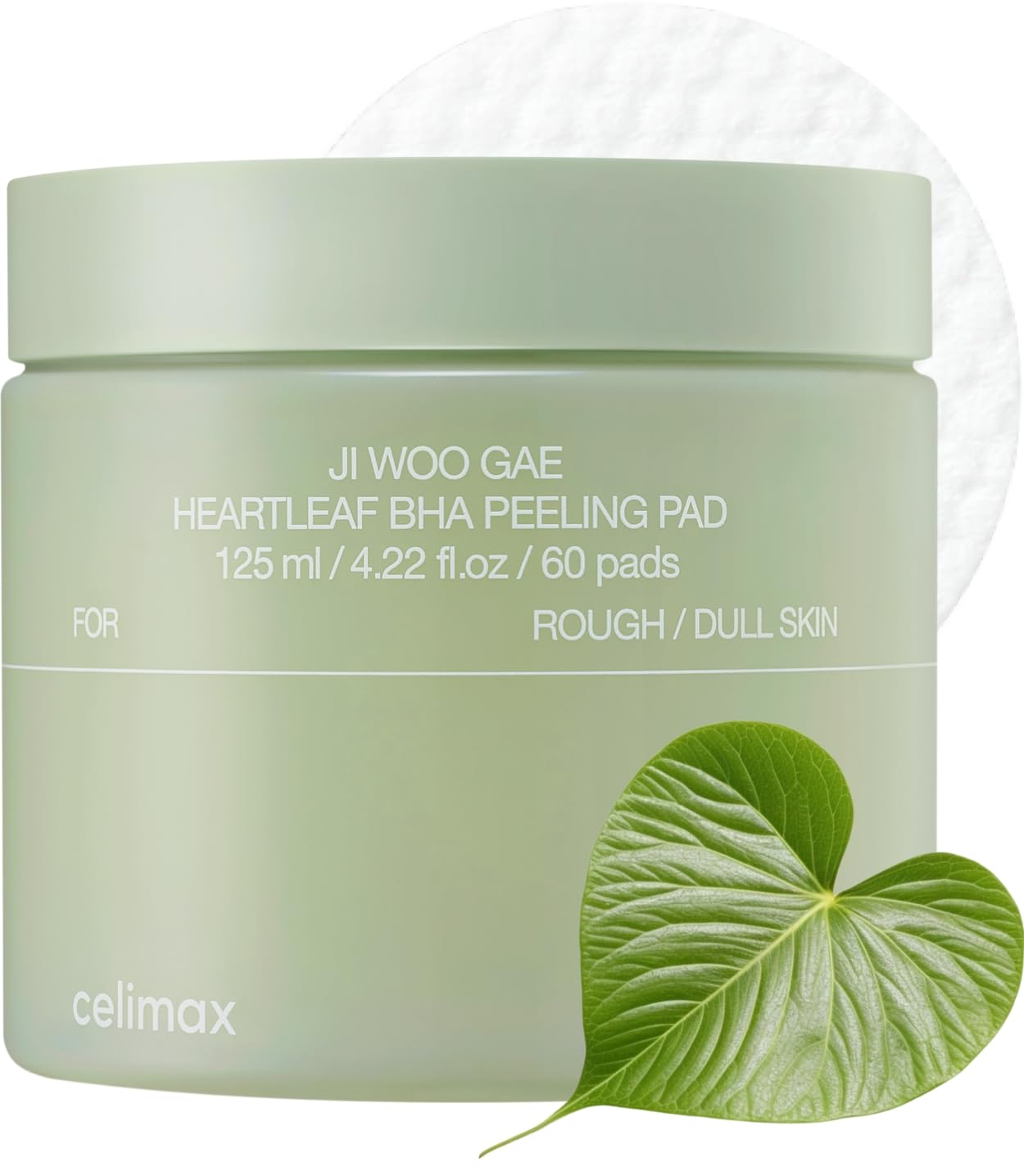 Foto 2 pulgar | Almohadillas Tónicas Exfoliantes Celimax Ji.woo.gae Heartleaf Bha (60) - Venta Internacional.