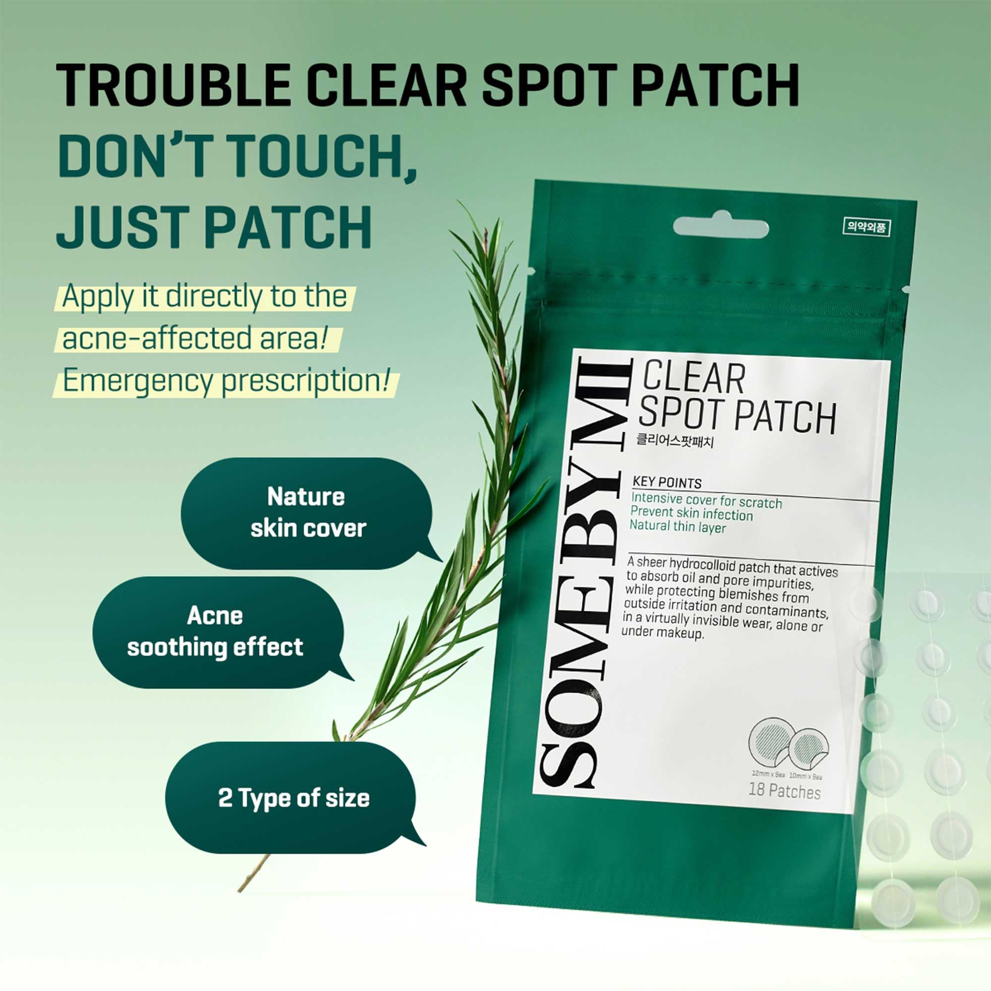 Foto 4 | Spot Patch Some By Mi 30 Days Miracle Clear, Paquete De 5 X 90 - Venta Internacional.