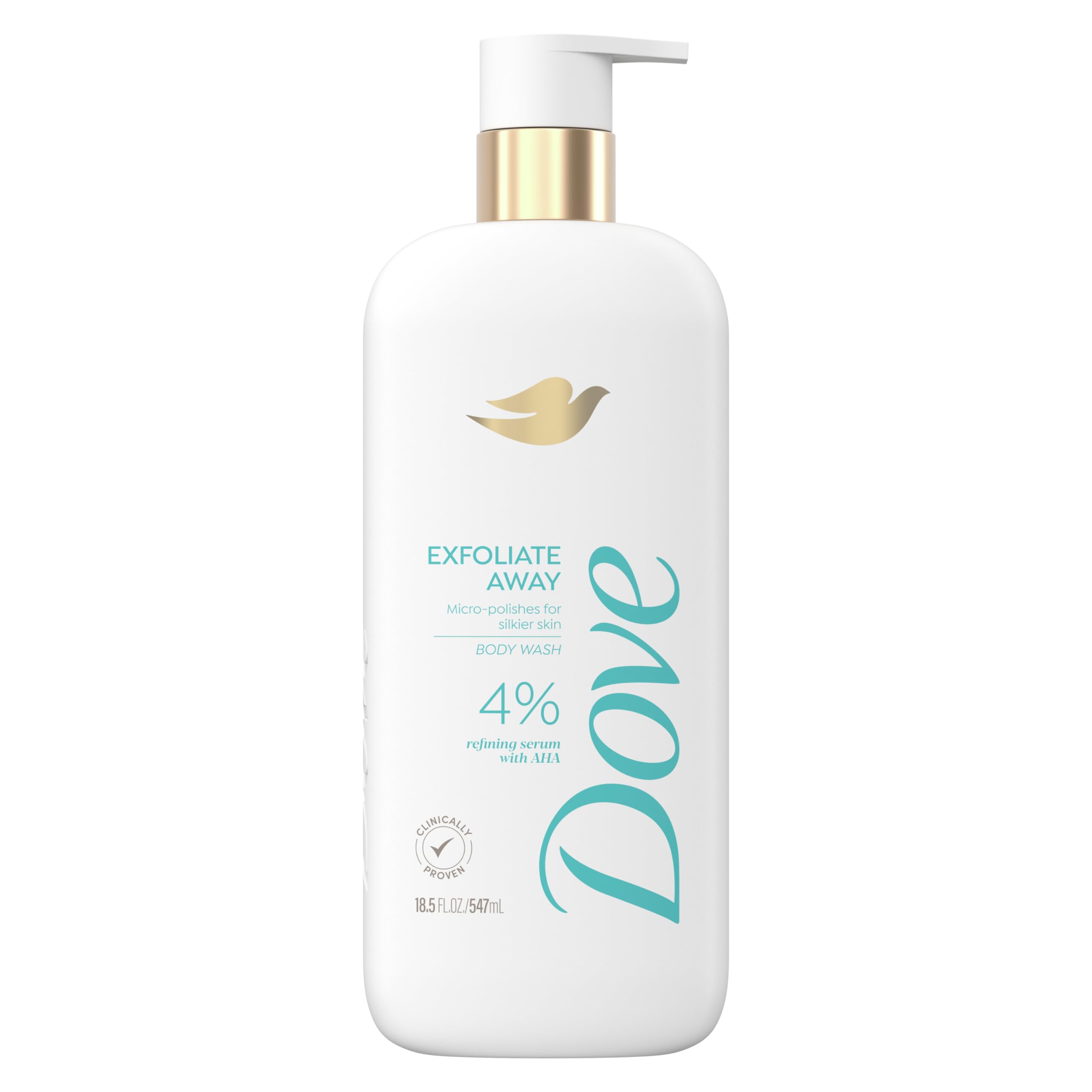 Foto 2 pulgar | Microesmaltes Body Wash Dove Exfoliate Away Con Aha De 550 Ml - Venta Internacional.
