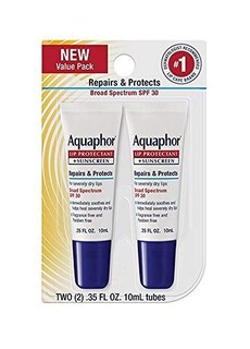 Foto 3 | Tarjeta Blíster Lip Repair & Protect Aquaphor, Paquete Doble De 10 Ml - Venta Internacional.