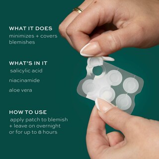Foto 2 | Pimple Patches Itk Microneedle Con Aloe Vera, Paquete De 6 Unidades - Venta Internacional.