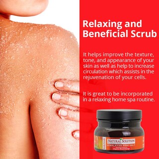 Foto 2 | Exfoliante Corporal Natural Solution, Sal Rosa Del Himalaya, 360 Ml - Venta Internacional.