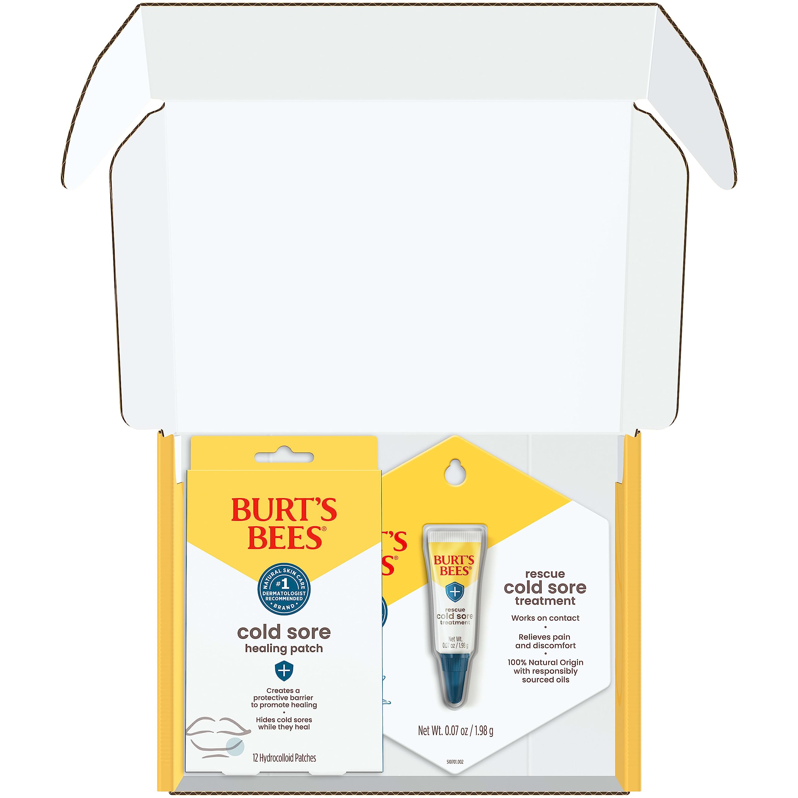 Foto 8 pulgar | Paquete De Tratamiento Para El Herpes Labial Burt's Bees De Stocking Stuffers - Venta Internacional.