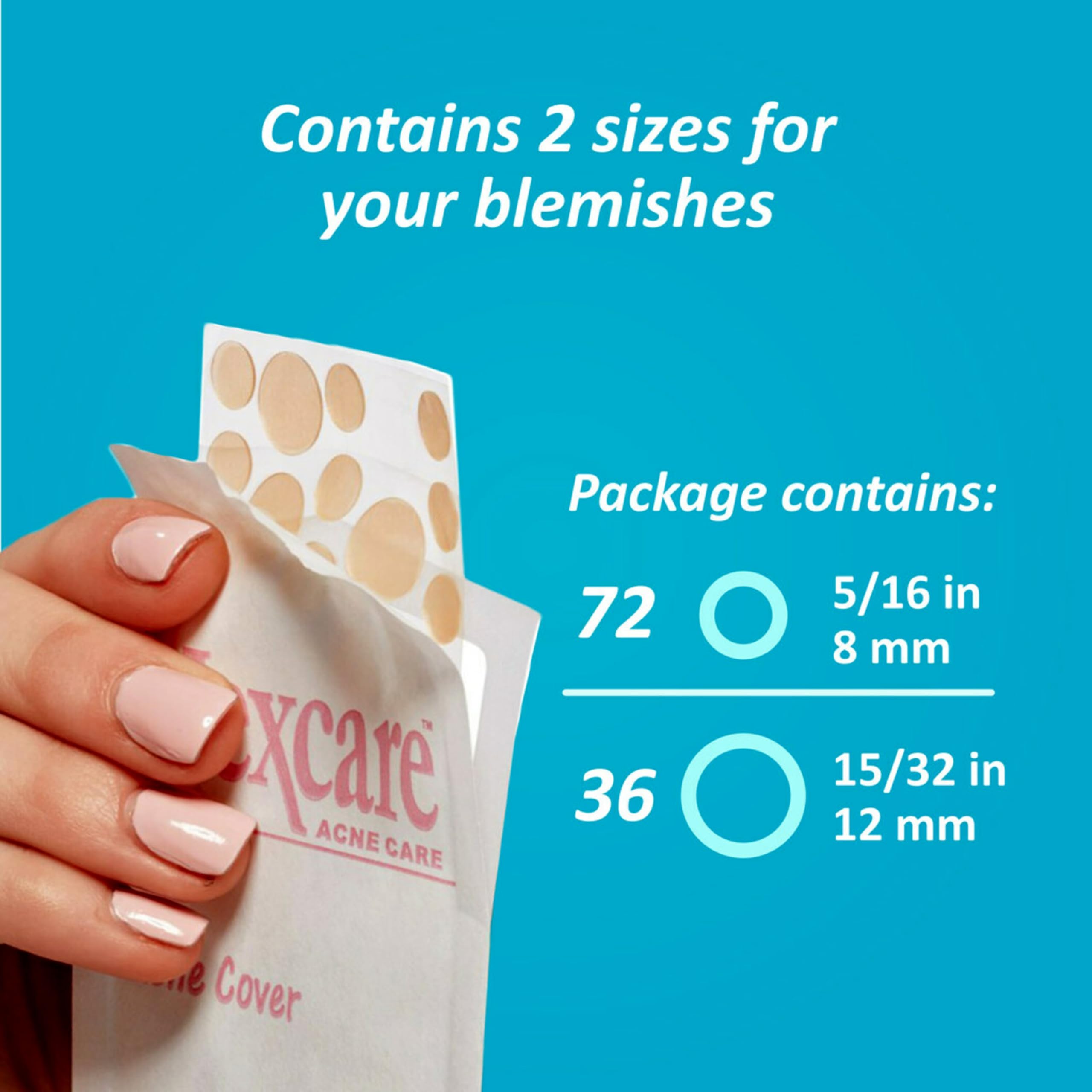 Foto 4 pulgar | Cubierta Para El Acné Nexcare Skin Cover Absorbe El Pus Y La Grasa X108 - Venta Internacional.