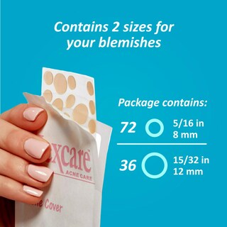 Foto 3 | Cubierta Para El Acné Nexcare Skin Cover Absorbe El Pus Y La Grasa X108 - Venta Internacional.