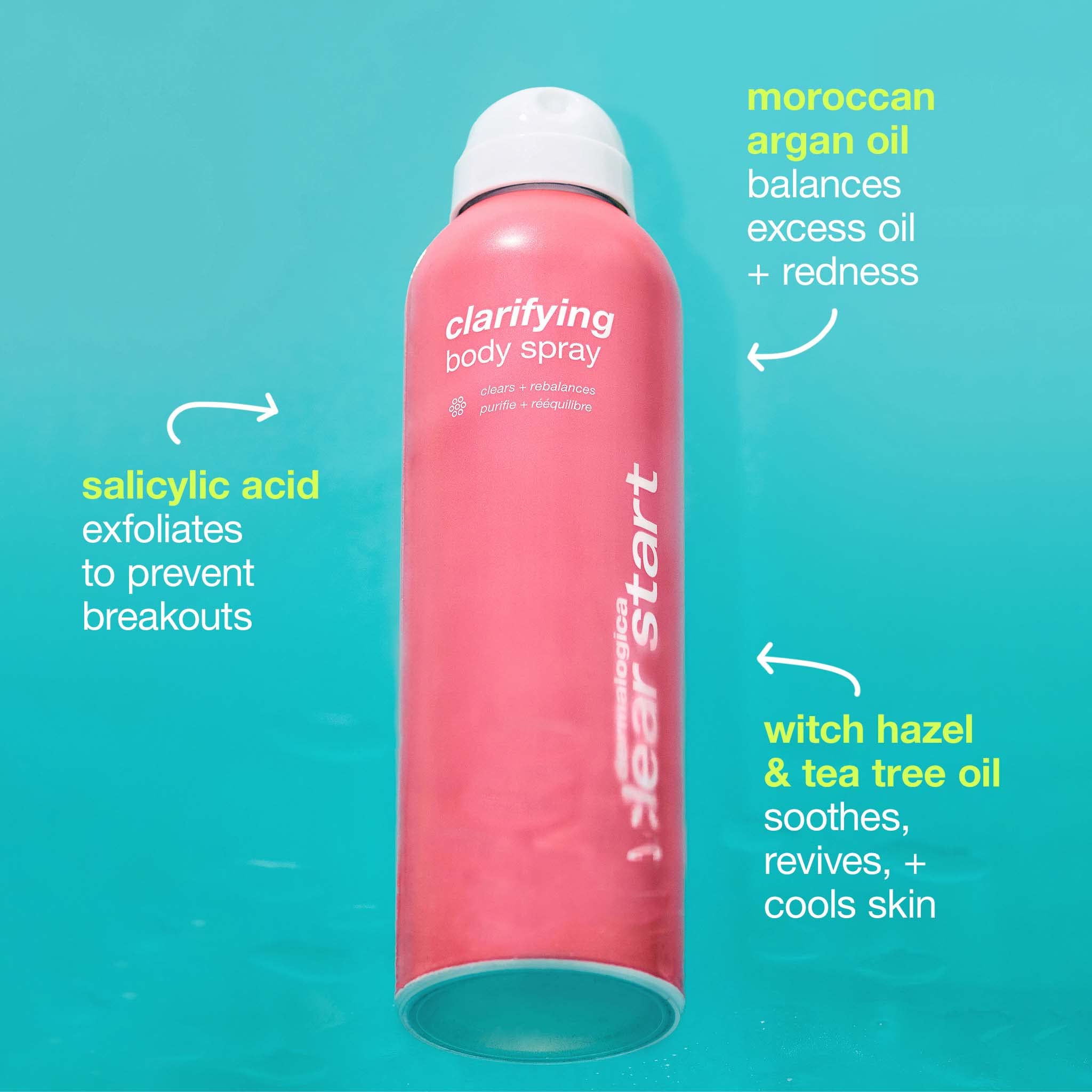 Foto 5 pulgar | Spray Corporal Dermalogica Clear Start Clarifying Bache 180 Ml - Venta Internacional.