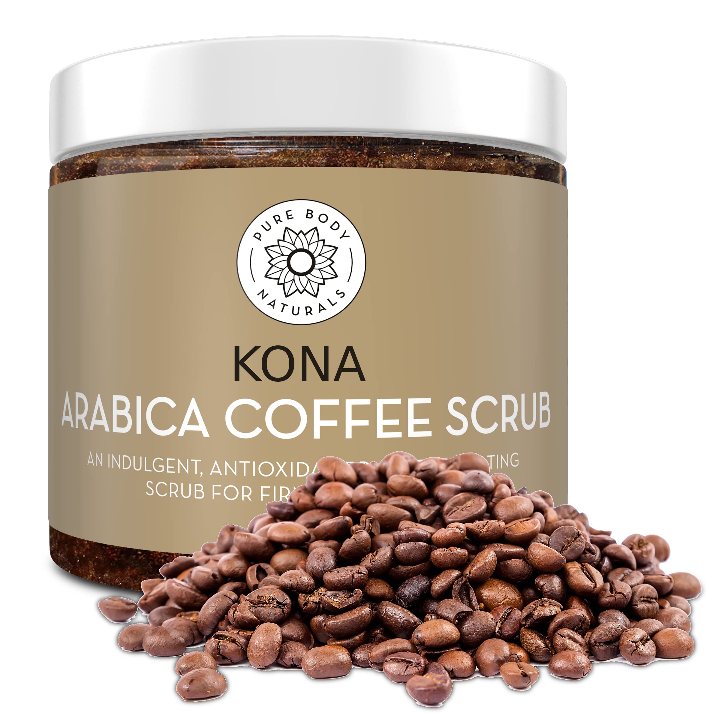 Foto 1 | Exfoliante De Café Pure Body Naturals Arábica 350 Ml Para Mujer - Venta Internacional.
