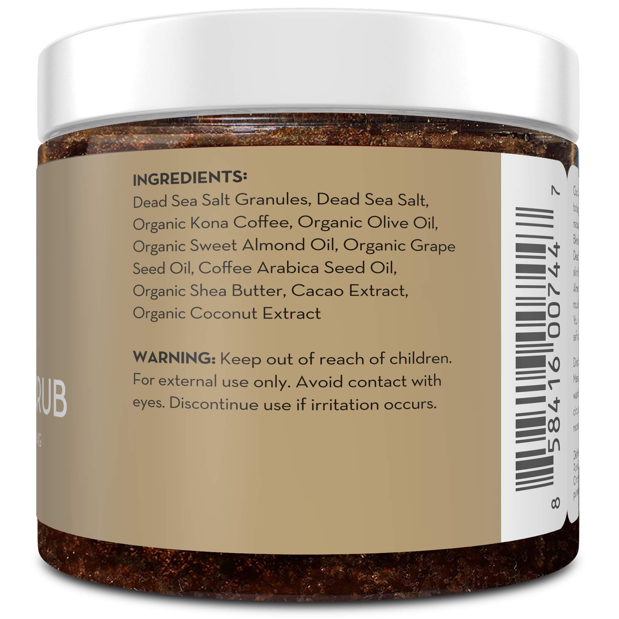 Foto 7 pulgar | Exfoliante De Café Pure Body Naturals Arábica 350 Ml Para Mujer - Venta Internacional.
