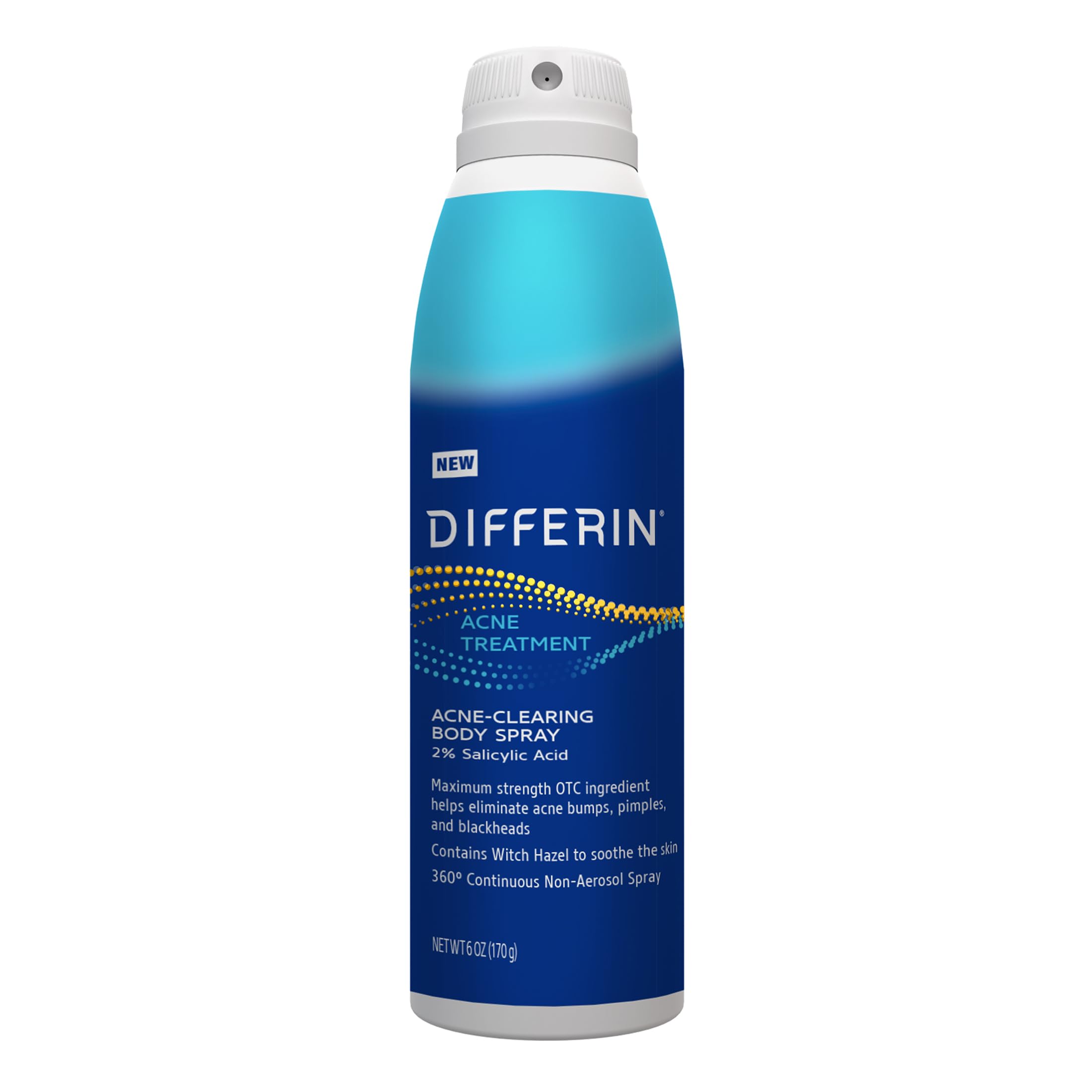 Foto 1 | Spray Corporal Para El Acné Differin 360 Con Ácido Salicílico 180 Ml - Venta Internacional.