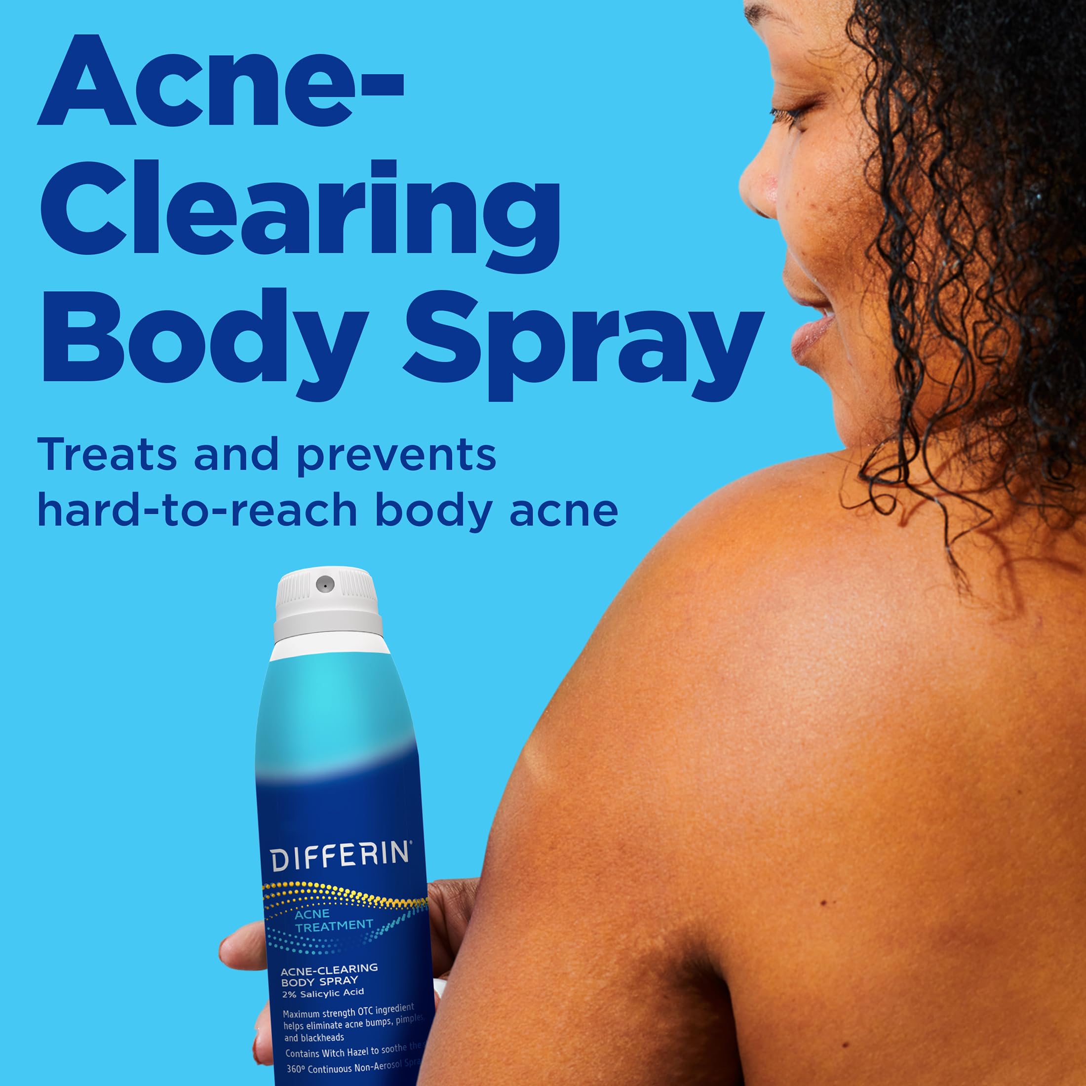 Foto 2 | Spray Corporal Para El Acné Differin 360 Con Ácido Salicílico 180 Ml - Venta Internacional.
