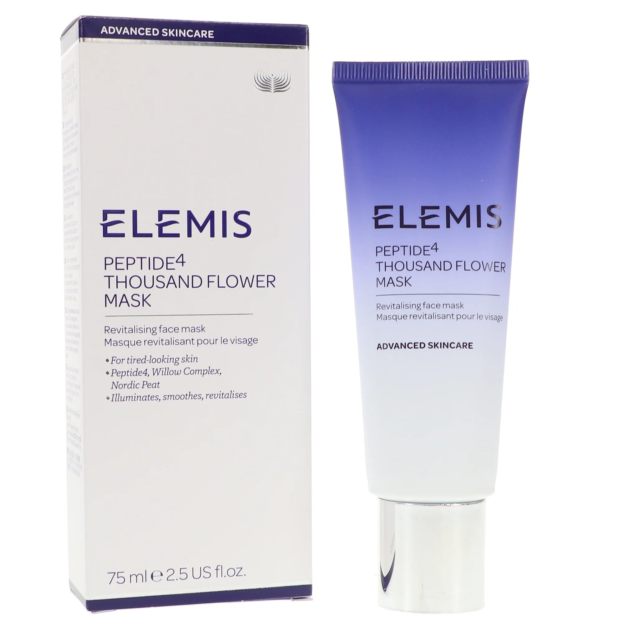 Foto 2 pulgar | Mascarilla Elemis Peptide 4 Thousand Flower 75 Ml - Venta Internacional.