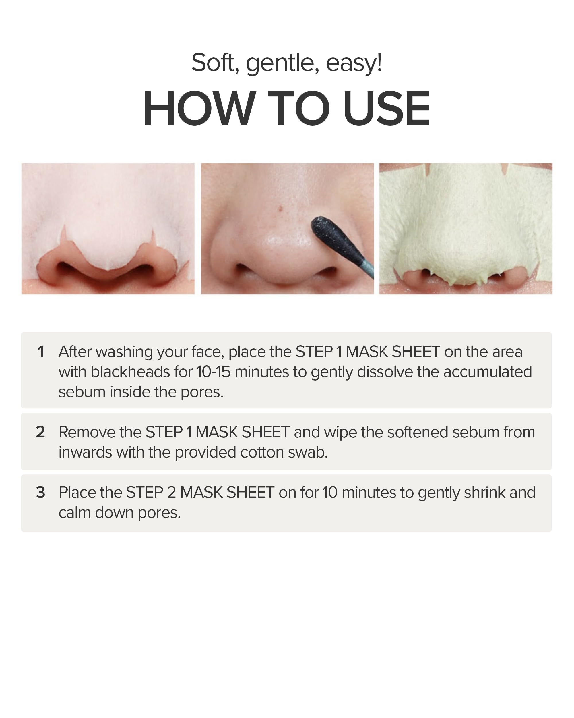 Foto 6 pulgar | Máscara Nasal Mary&may Daily Safe Blackhead Clear, Paquete De 10 - Venta Internacional.