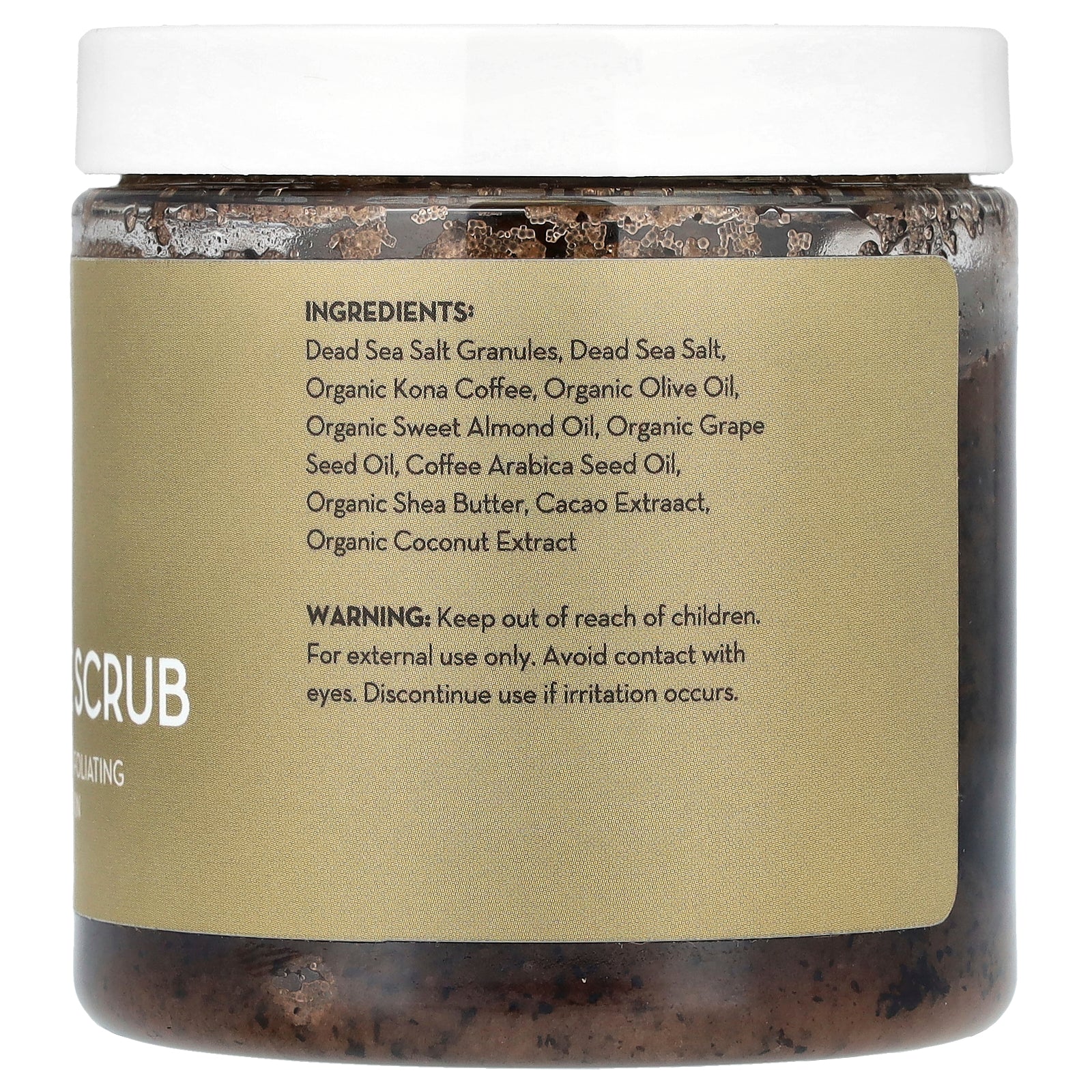 Foto 3 pulgar | Exfoliante De Café Pure Body Naturals Kona Arabica 340 G - Venta Internacional.