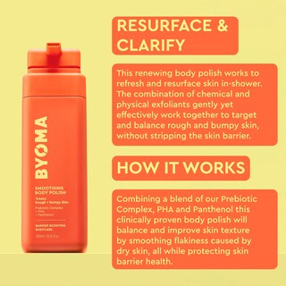 Foto 4 | Exfoliante Corporal Byoma Esmalte Corporal Suavizante De 300 Ml Con Pha Y Pantenol - Venta Internacional.