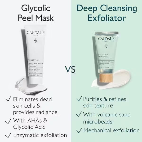 Foto 6 pulgar | Mascarilla Exfoliante Caudalie Vinoperfect Glicólico Y Aha 75 Ml - Venta Internacional.