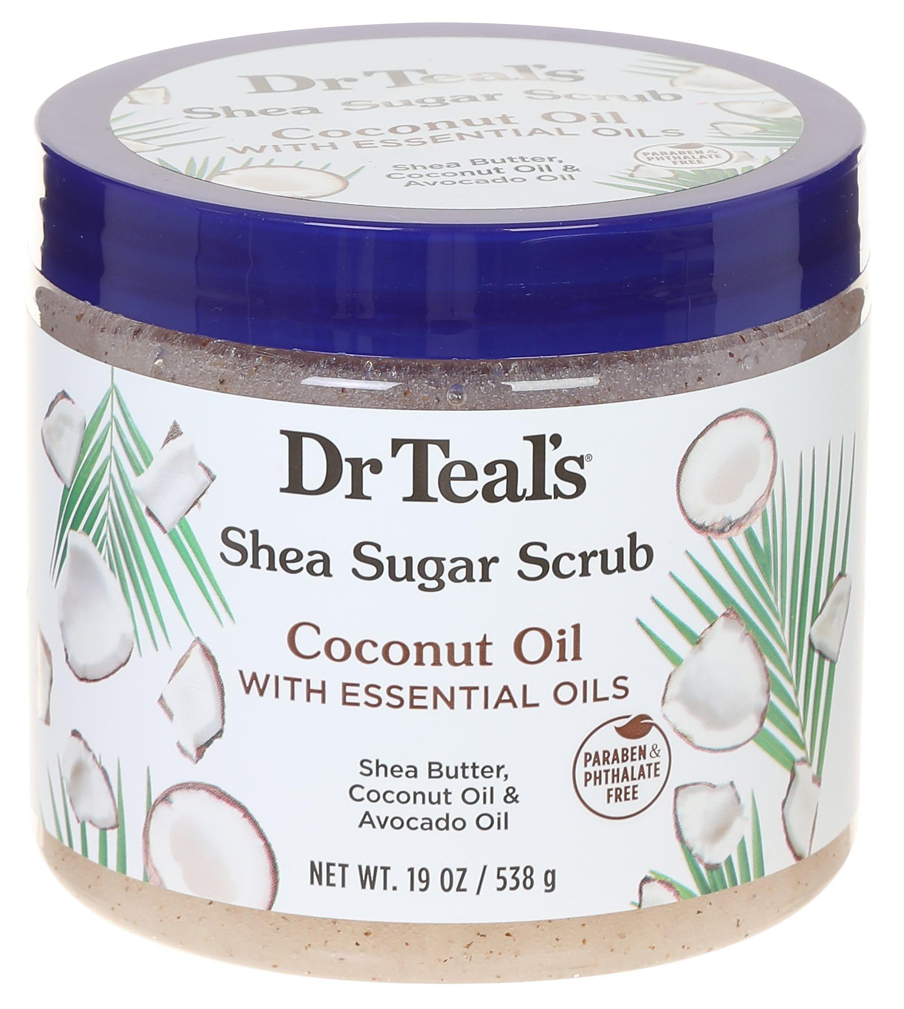 Foto 2 pulgar | Sugar Scrub Dr. Teal's, Aceite De Coco Y Karité, Frasco De 550 Ml - Venta Internacional.