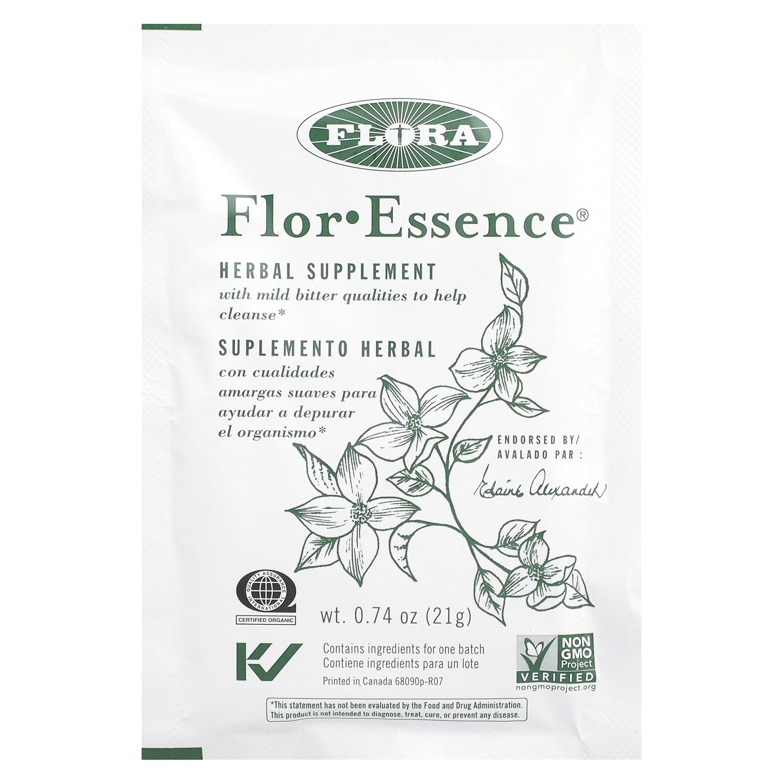Foto 4 pulgar | Suplemento Flora Flor·essence  Gentle Cleanse Para Todo El Cuerpo 63 G - Venta Internacional.