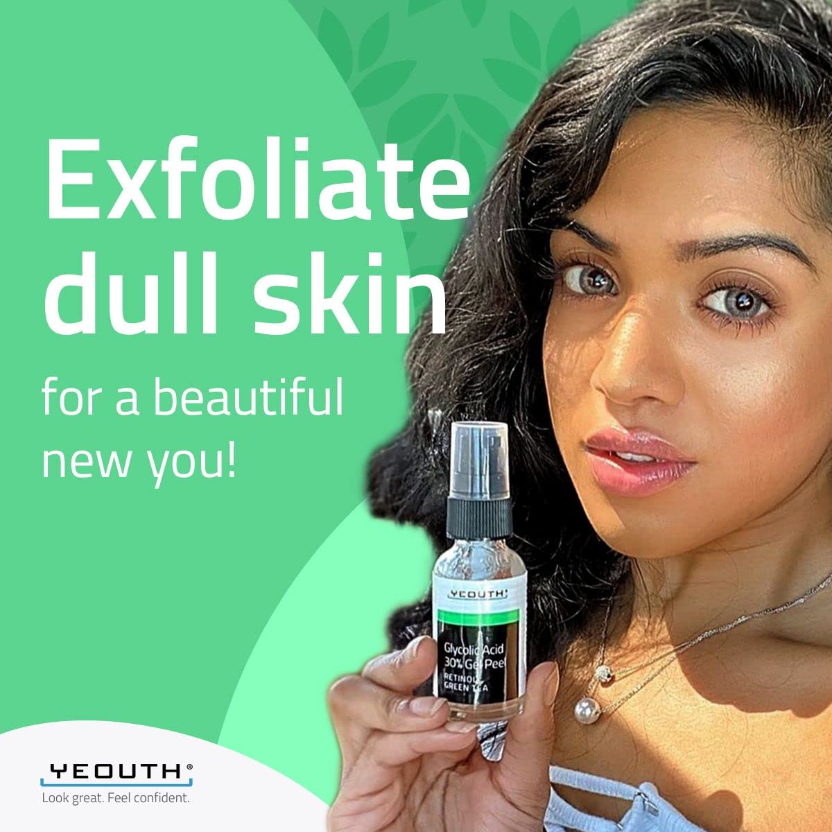 Foto 7 pulgar | Exfoliante Casero Con Ácido Glicólico Peel Yeouth, 30% Aha, 30 Ml Con Retinol - Venta Internacional.