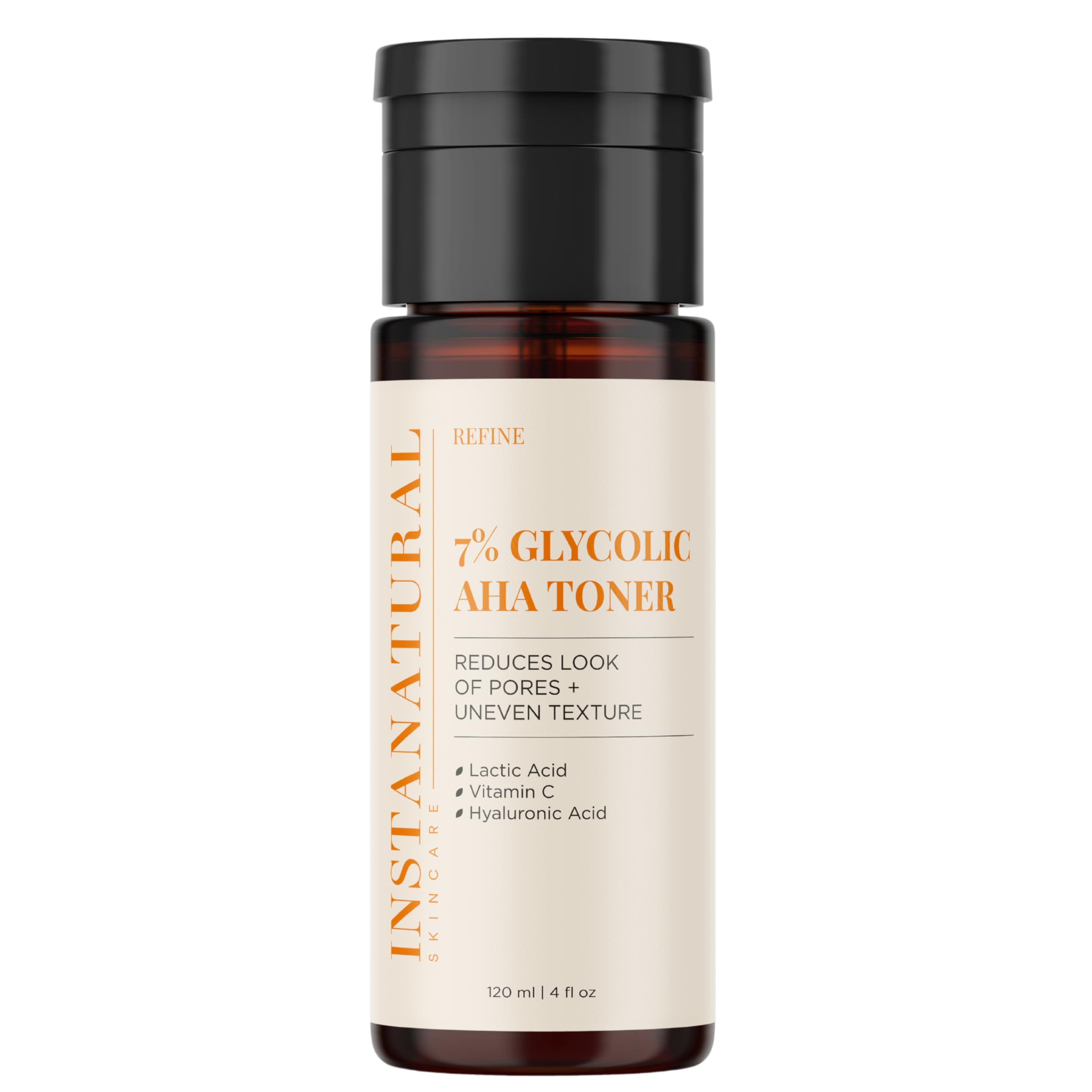 Foto 8 pulgar | Tónico Facial Instanatural 7% Glicólico Aha Con Vitamina C 120 Ml - Venta Internacional.