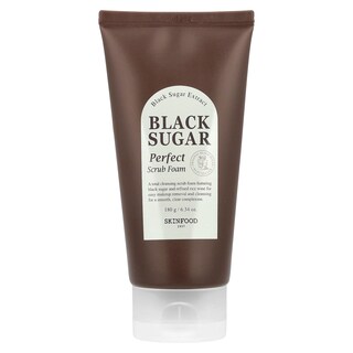 Foto 1 | Exfoliante Facial Skinfood Black Sugar Perfect Scrub Espuma Exfoliante 180 G - Venta Internacional.