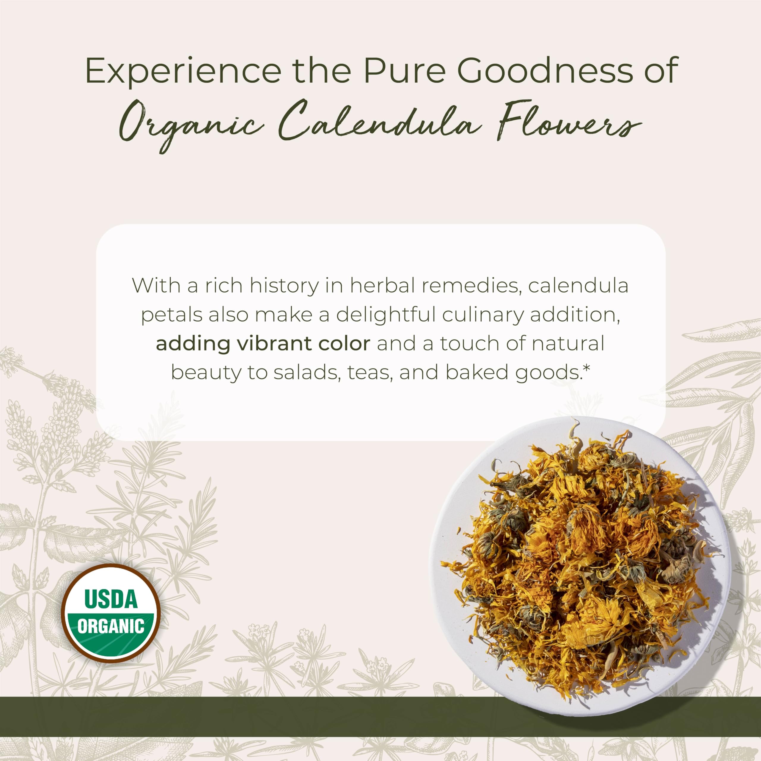Foto 2 | Té De Hierbas Starwest Botanicals Calendula Flowers 454 G - Venta Internacional.