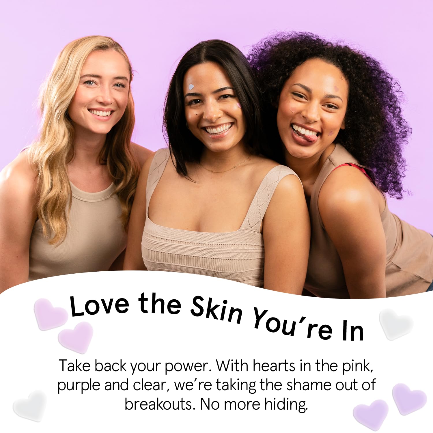 Foto 6 pulgar | Pimple Patches Grace & Stella Heart Hydrocoloid Zit  36 Unidades - Venta Internacional.
