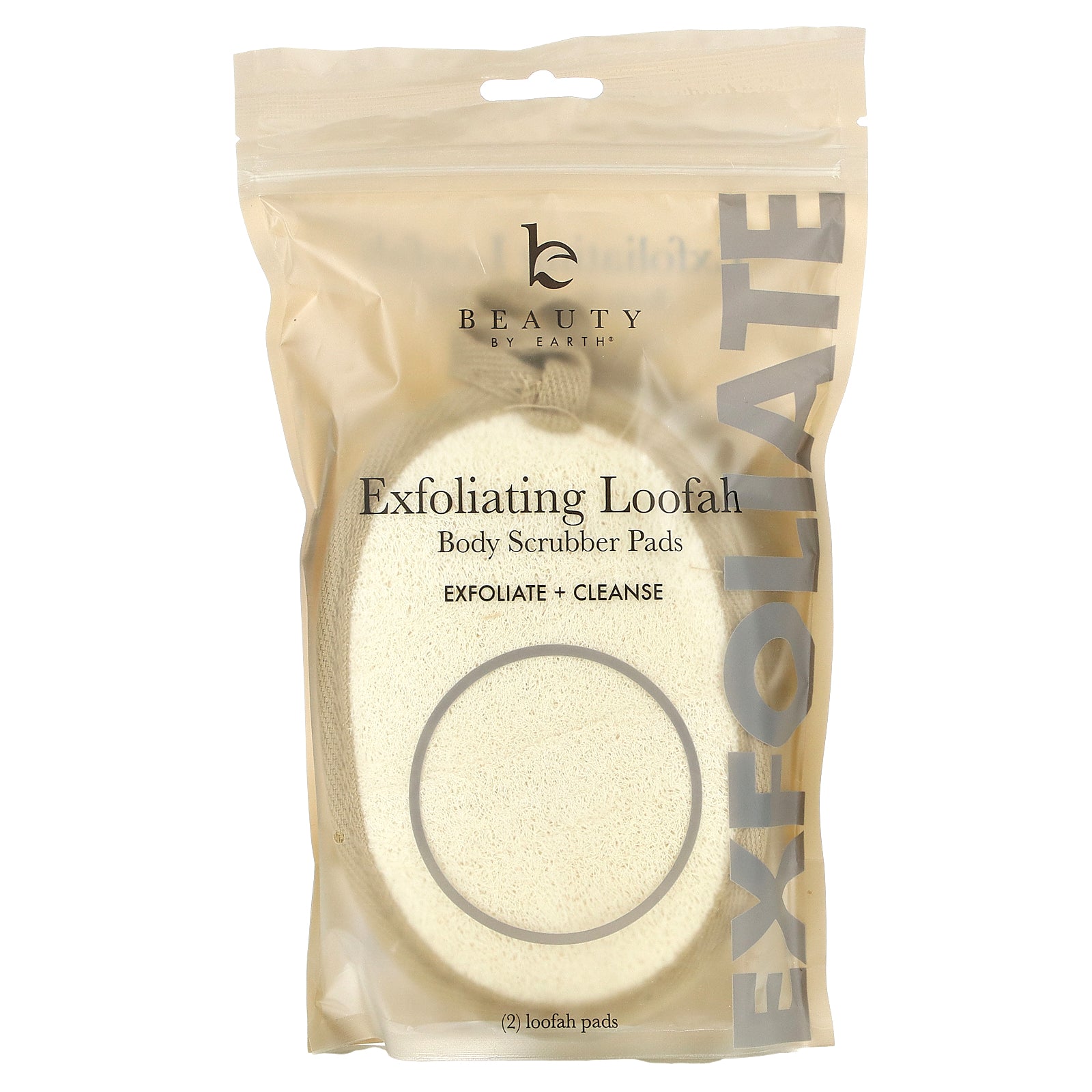 Foto 2 | Almohadillas Exfoliantes Beauty By Earth (juego De 2) - Venta Internacional.