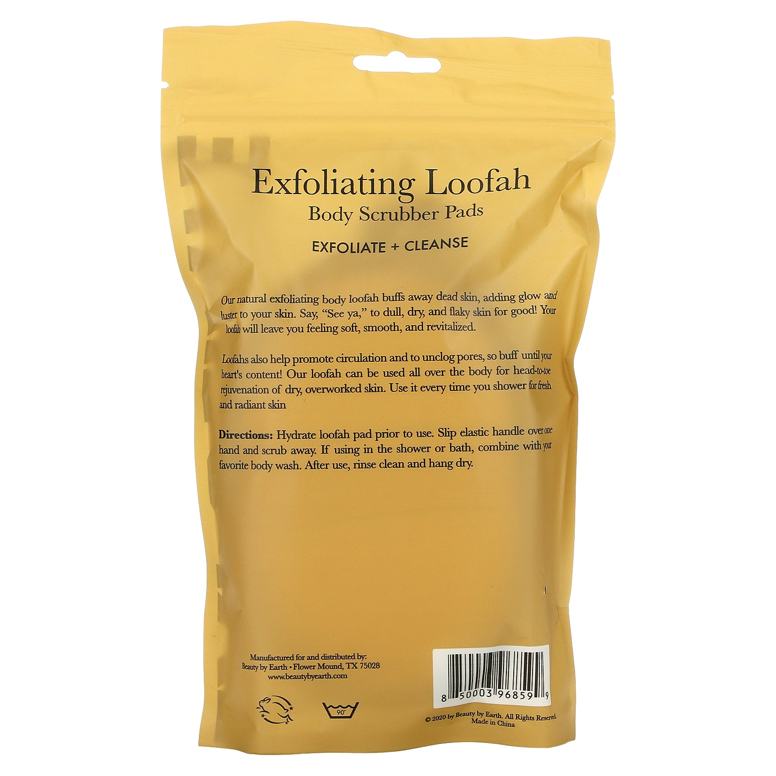 Foto 3 | Almohadillas Exfoliantes Beauty By Earth (juego De 2) - Venta Internacional.