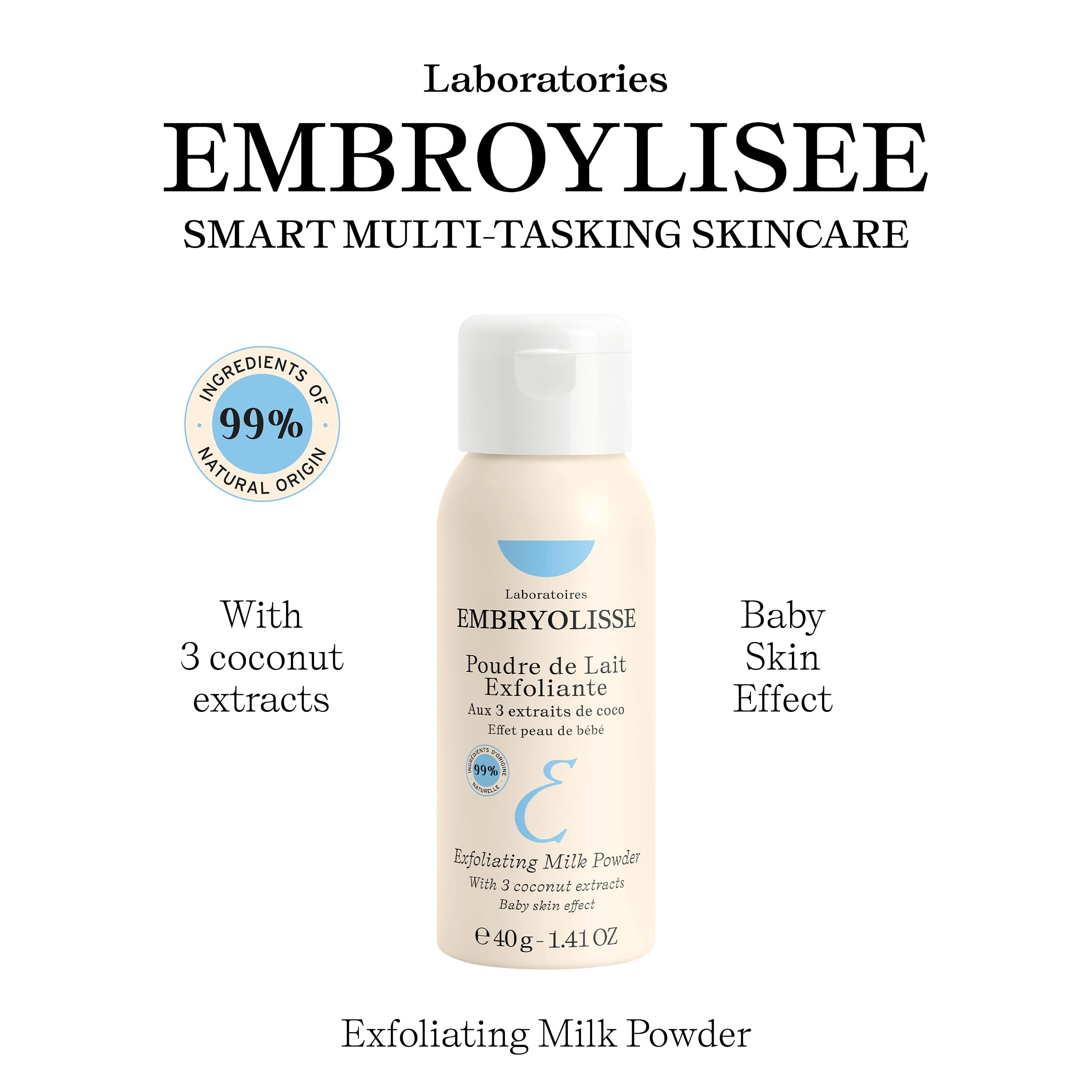 Foto 3 pulgar | Exfoliante Facial En Polvo Embryolisse Con Leche De Coco  40 Ml - Venta Internacional.