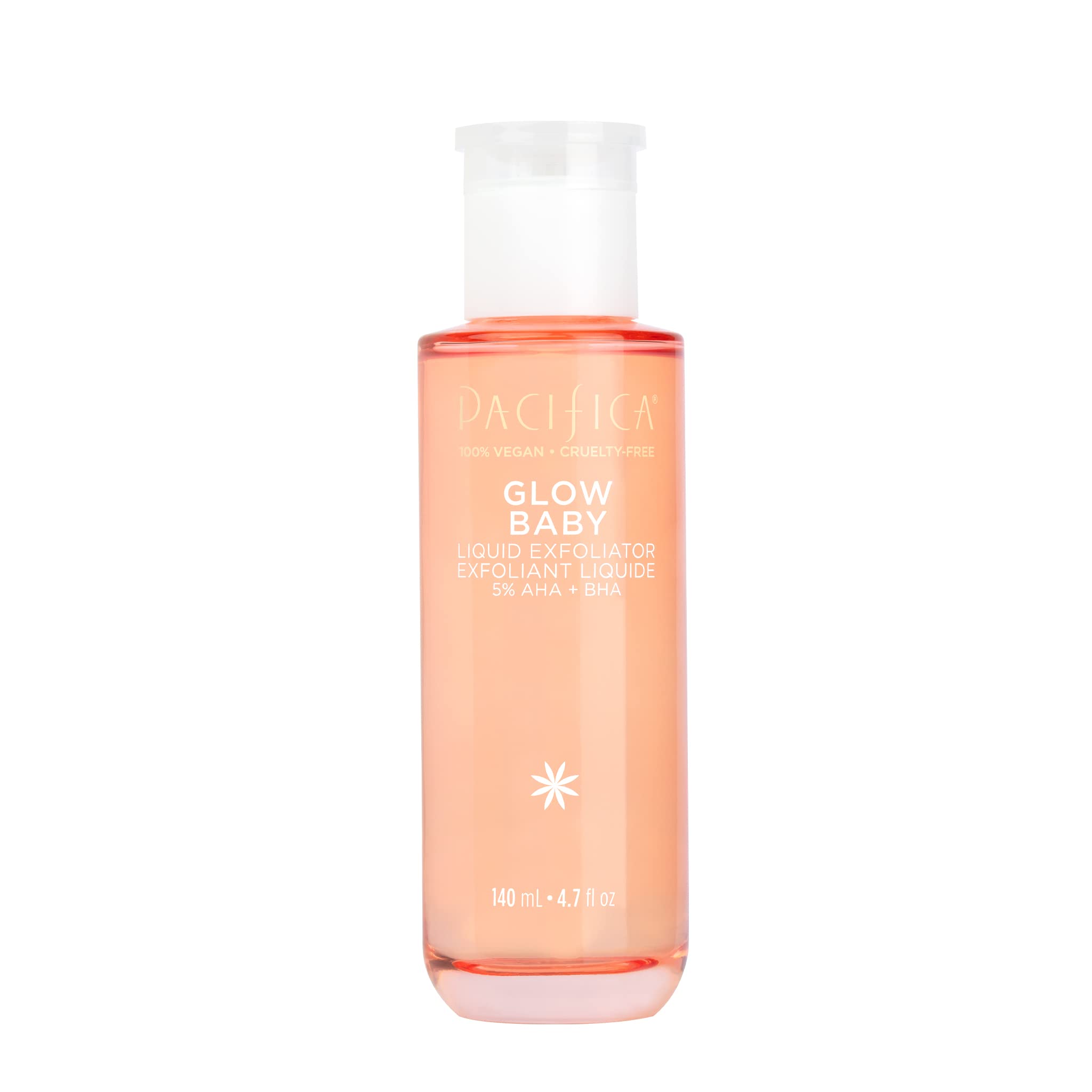 Foto 2 pulgar | Exfoliante Líquido Pacifica Beauty Glow Baby 5% Aha + Bha - Venta Internacional.