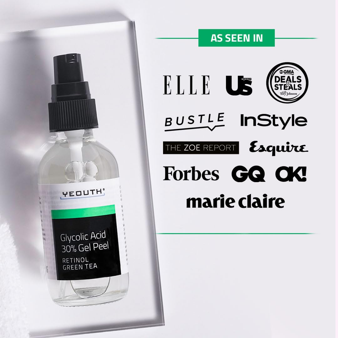Foto 3 pulgar | Exfoliante Químico Yeouth Con Ácido Glicólico Aha 30% 60 Ml - Venta Internacional.