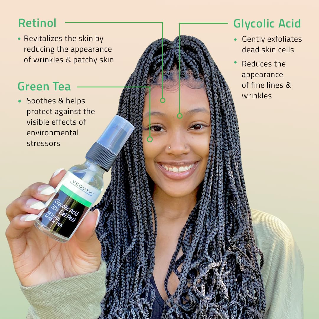 Foto 4 pulgar | Exfoliante Químico Yeouth Con Ácido Glicólico Aha 30% 60 Ml - Venta Internacional.