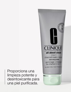 Foto 3 | Exfoliante + Mascarilla All About Clean Clinique Charcoal Scrub