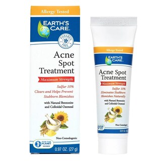 Foto 1 | Tratamiento Para Manchas De Acné Earth's Care Crema Con 10% De Azufre 30 Ml - Venta Internacional.