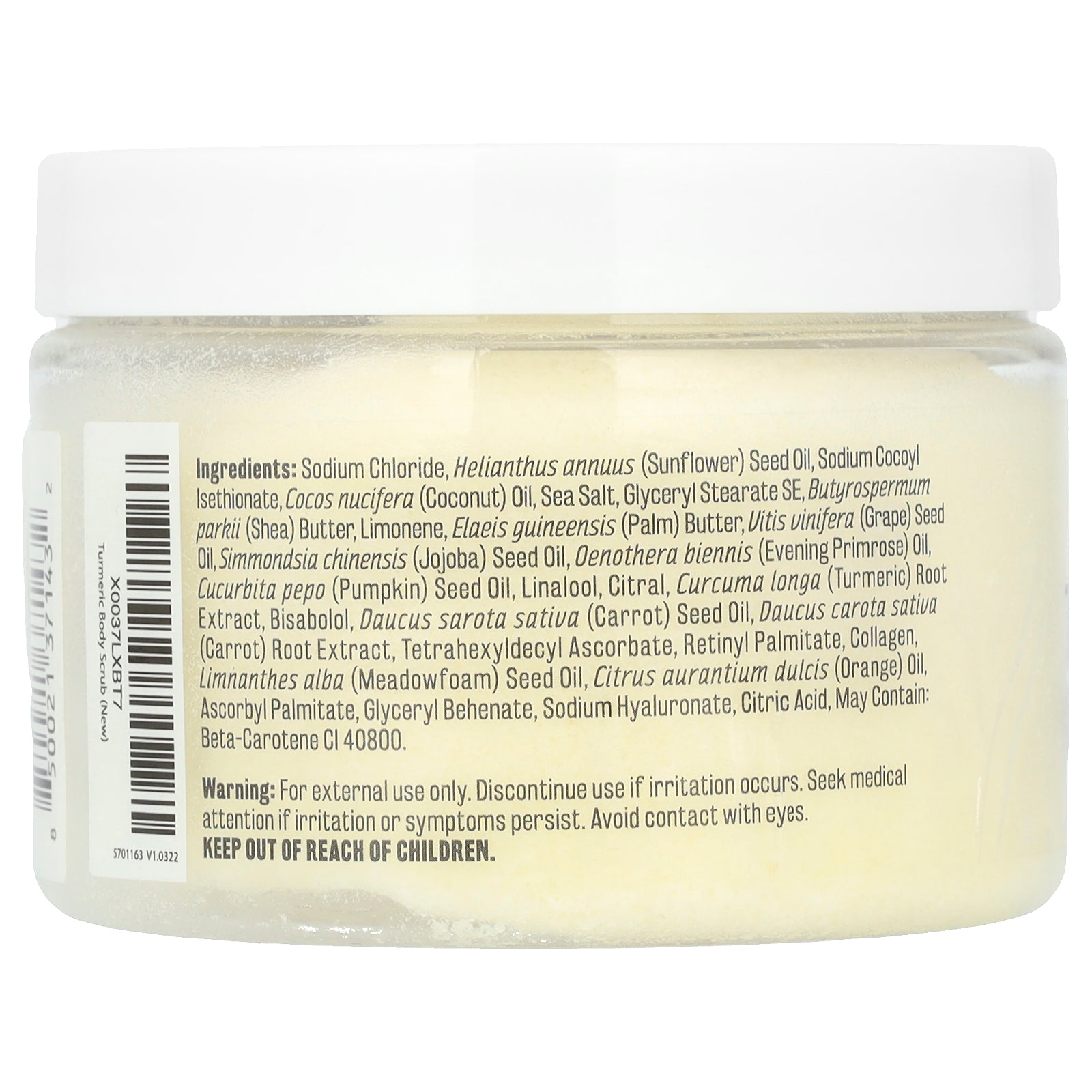 Foto 2 | Scrub M3 Naturals  Cúrcuma  340 G - Venta Internacional.