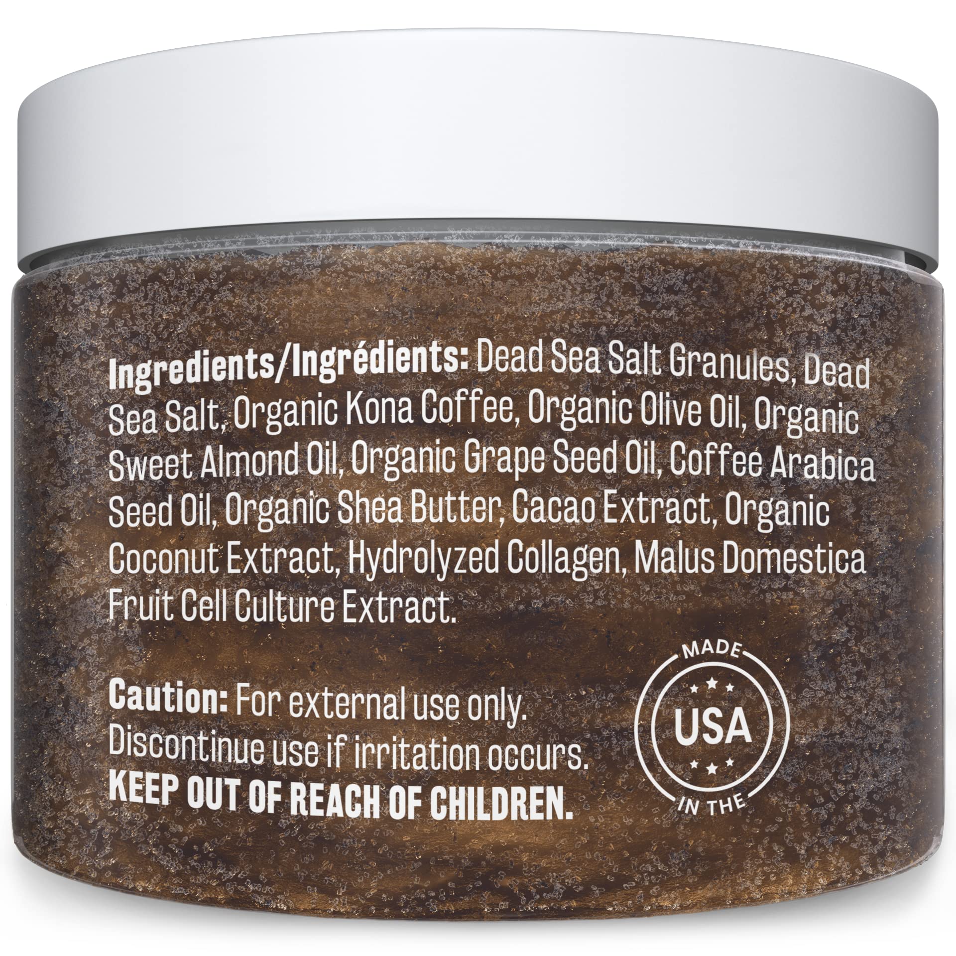 Foto 2 | Exfoliante De Café M3 Naturals Arábica Con Colágeno Y Células Madre  1 Paquete - Venta Internacional.