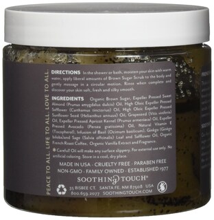 Foto 2 | Exfoliante De Azúcar Moreno Soothing Touch French Vanilla Latte 480 Ml - Venta Internacional.