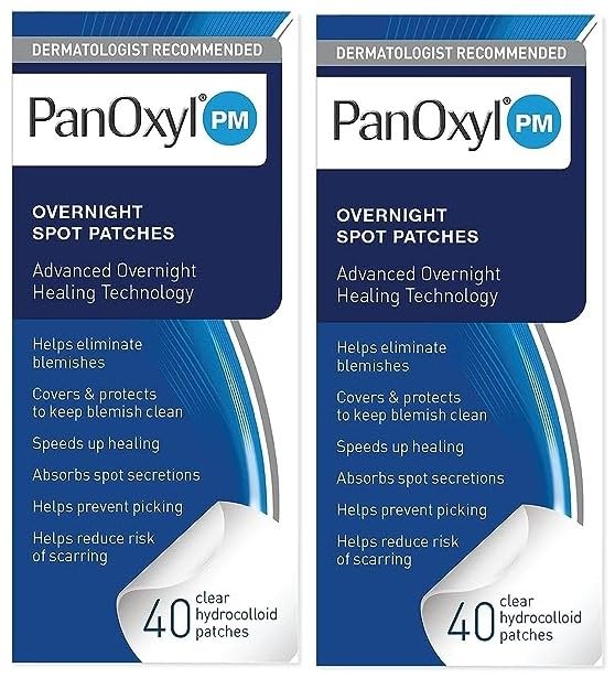 Foto 2 pulgar | Hidrocoloide Avanzado Spot Patches Panoxyl Pm Overnight  40 Unidades  2 Unidades - Venta Internacional.
