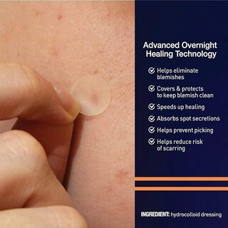 Foto 3 | Hidrocoloide Avanzado Spot Patches Panoxyl Pm Overnight 40 Unidades 2 Unidades - Venta Internacional.