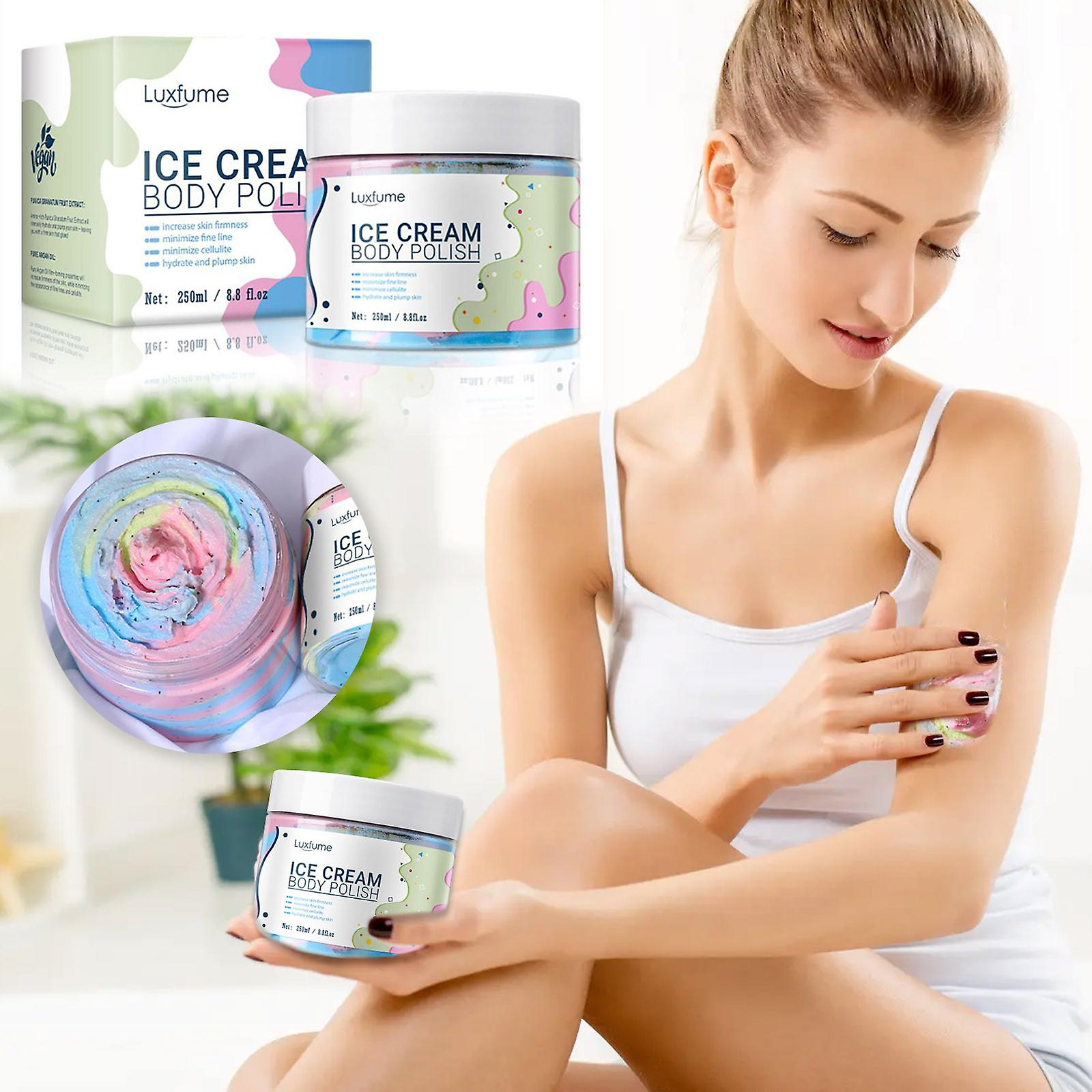 Foto 2 | Jabón Exfoliante Corporal Huoguo Hidratante Tricolor 250 G - Venta Internacional.