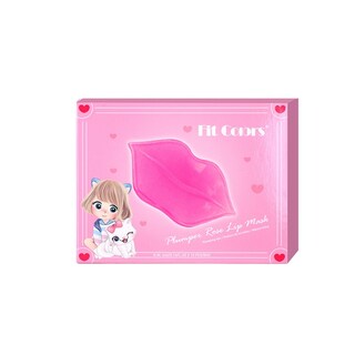 Foto 1 | Máscaras Labiales Huoguo Gel De Cristal De Colágeno Rosa Paquete De 10 - Venta Internacional.
