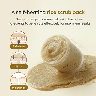 Foto 3 | Exfoliante Facial Thankyou Farmer Rice Pure The Real Scrub Pack - Venta Internacional.