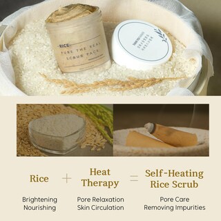 Foto 5 | Exfoliante Facial Thankyou Farmer Rice Pure The Real Scrub Pack - Venta Internacional.