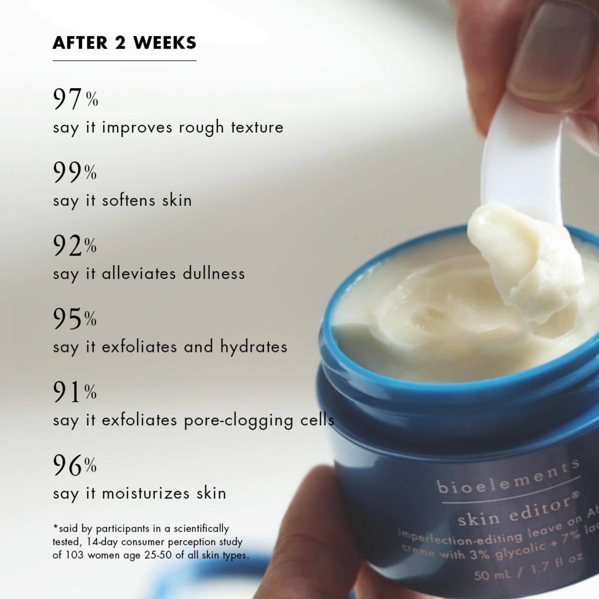 Foto 5 pulgar | Crema Exfoliante Facial Bioelements Skin Editor 50 Ml Con 3% De Ácido Glicólico - Venta Internacional.