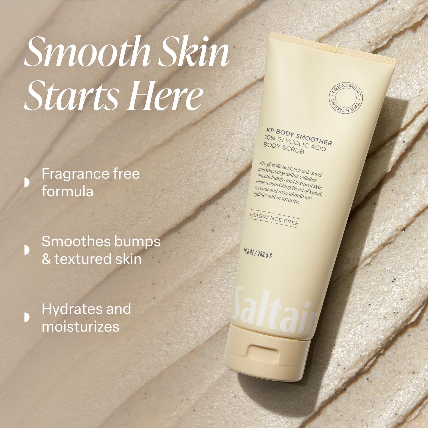 Foto 5 | Exfoliante Corporal Saltair Kp Con 10% De Ácido Glicólico Y Arena Volcánica  300 Ml - Venta Internacional.